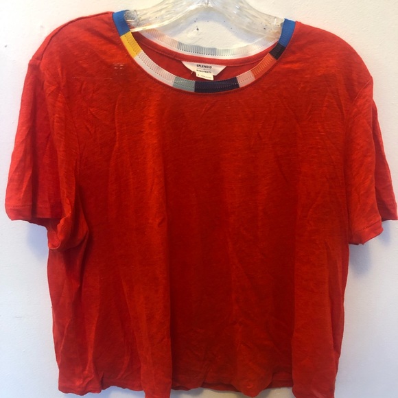 Splendid x Margherita Red T-Shirt - Small - Picture 2 of 4